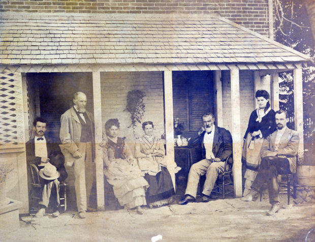 Cheltenham post office, c. 1870